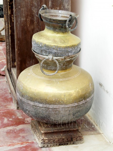 brass pots