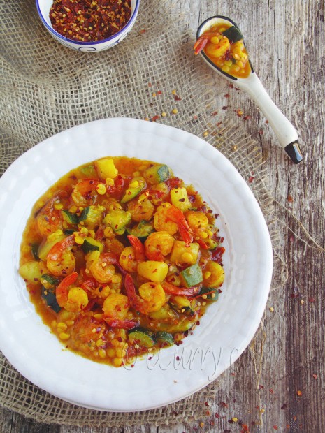 Shrimp Stew with Summer Vegetables