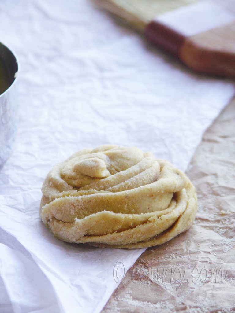 Lachcha Paratha making process