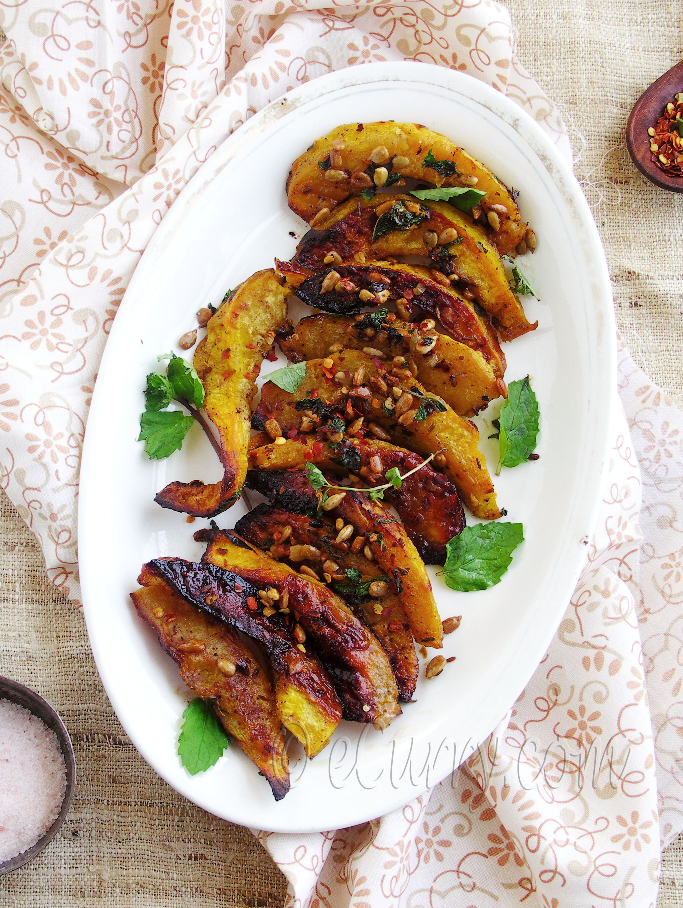 roasted acorn squash