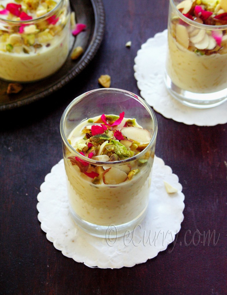 kheer - Indian Rice pudding