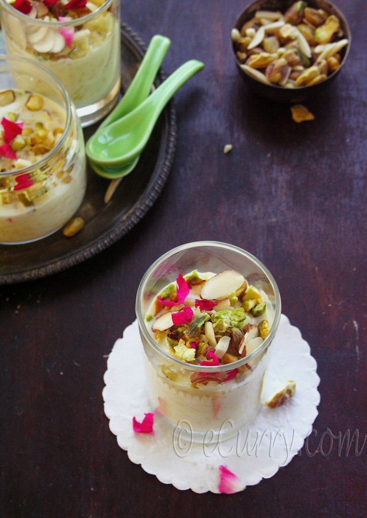 kheer- indian rice pudding