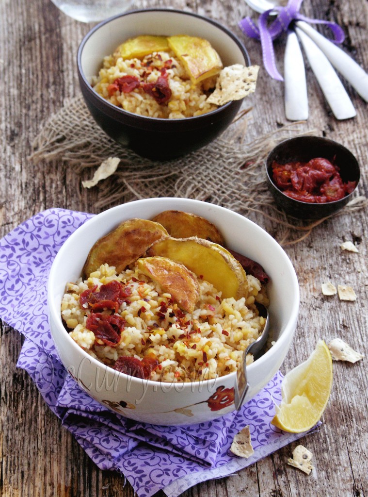 Bhuna Khichuri /Indian risotto