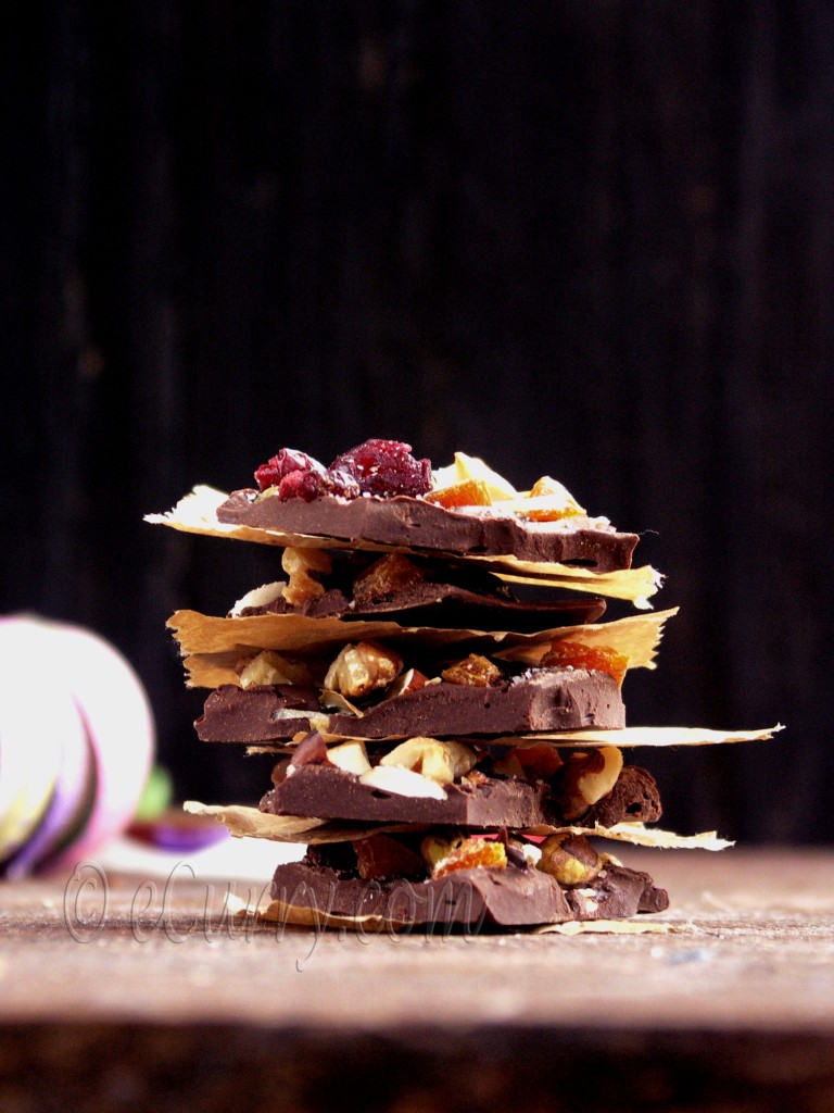 Fruit and Nut Chocolate Bark