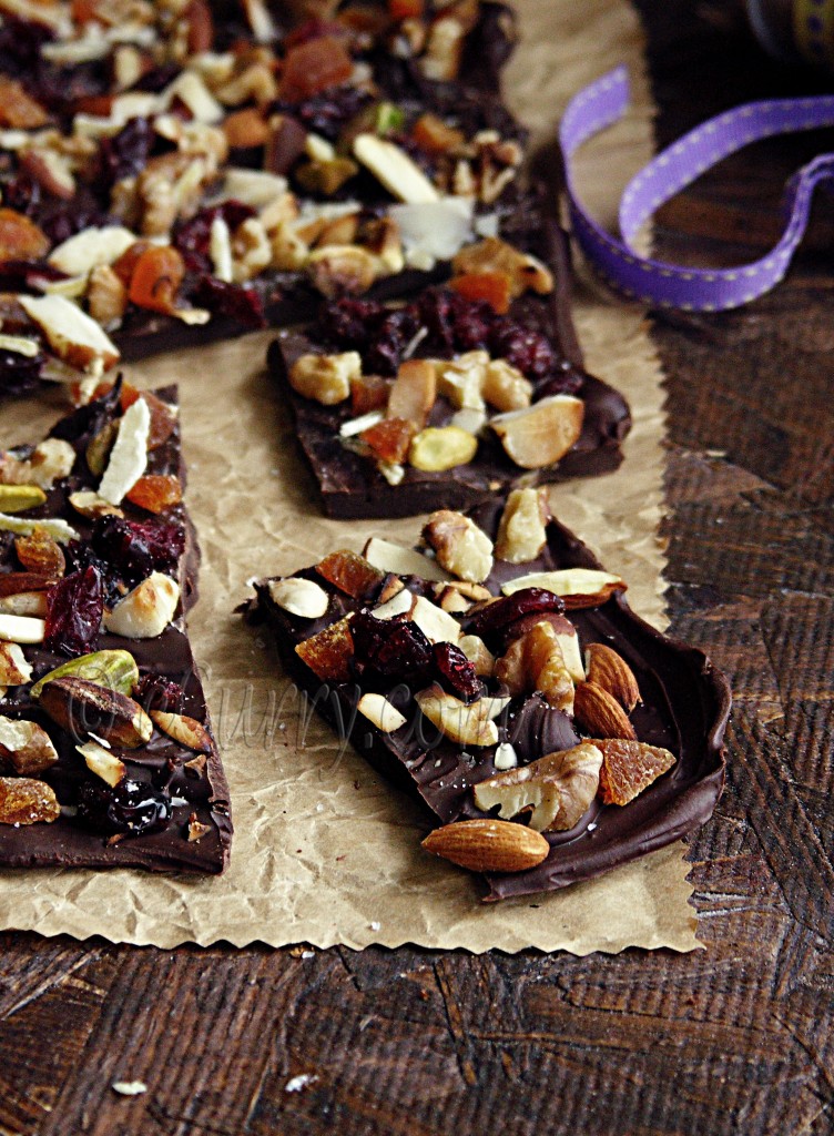 Fruit and Nut Chocoalte bark