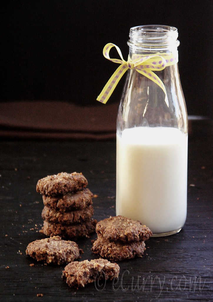 Spiced Walnut Date Chocolate Cookies