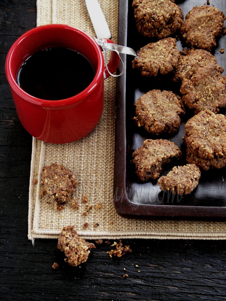 Spiced Walnut Date Chocolate Cookies