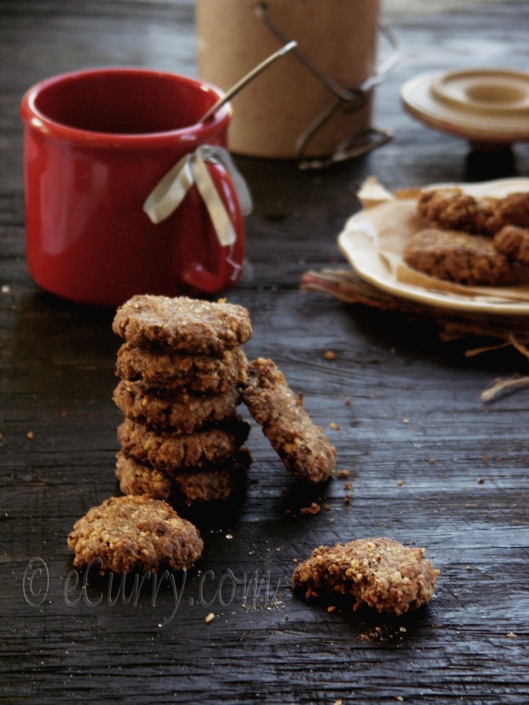 Spiced Walnut Date Chocolate Cookies