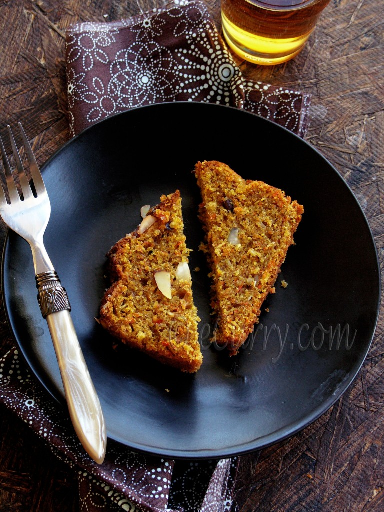 carrot and coconut cake