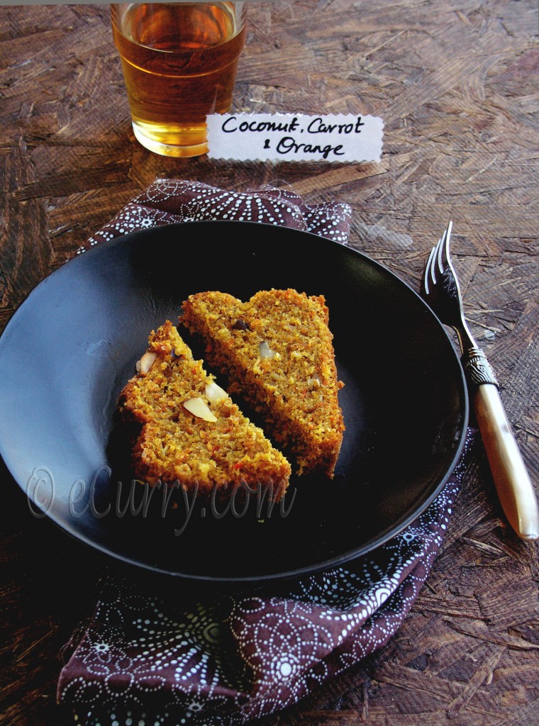 carrot and coconut cake