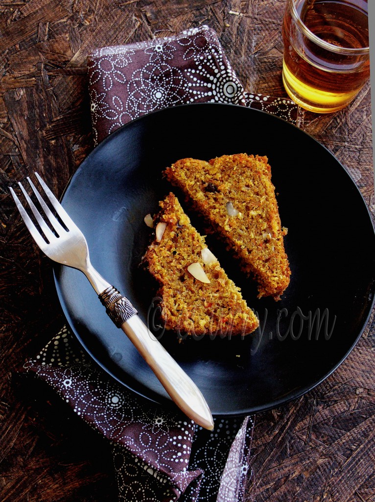 carrot and coconut cake