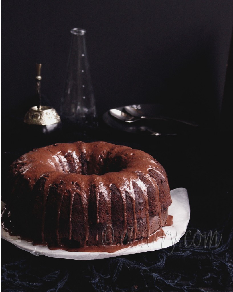 mocha rum cake