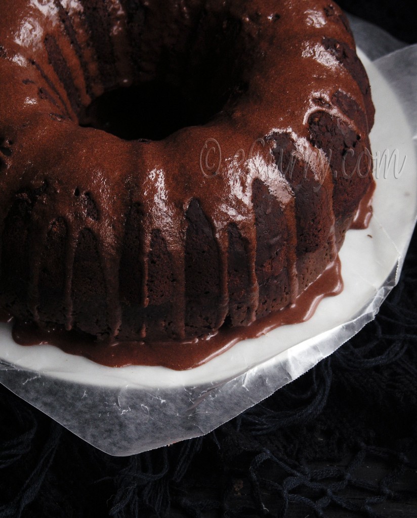 mocha rum cake