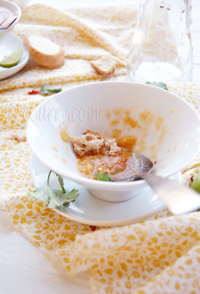 tomato dal - lentil and tomato soup