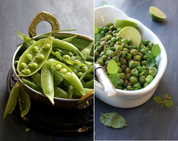 peas stir fry 