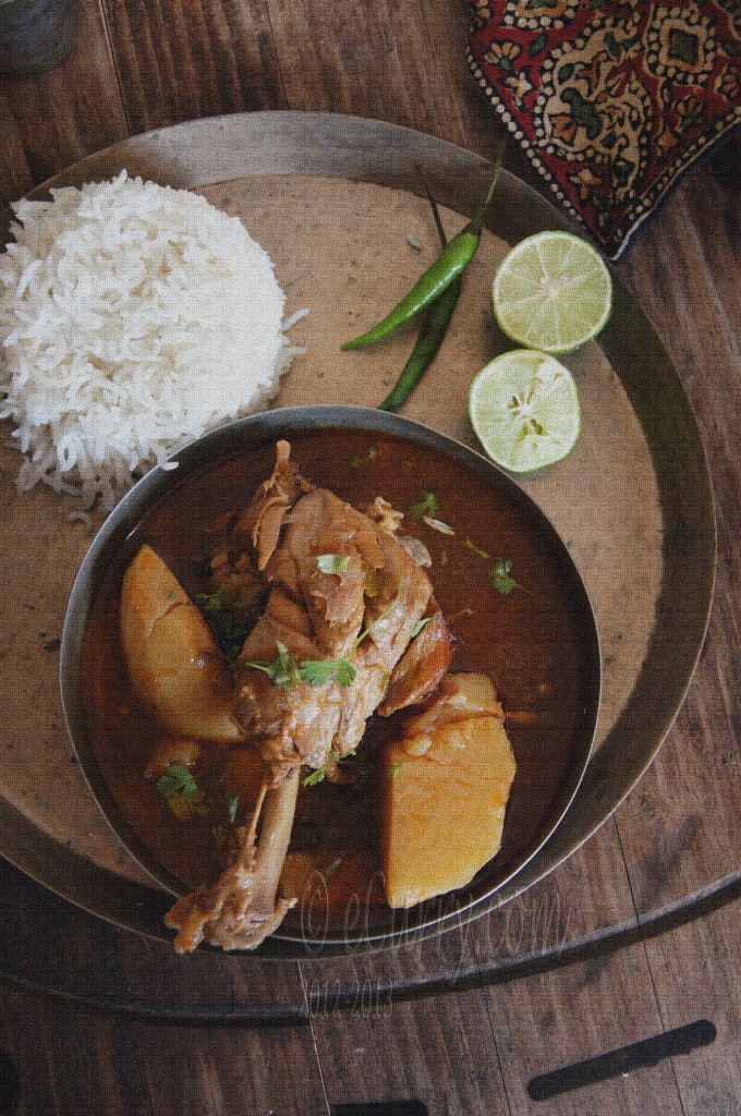 Chicken-Curry-Robibar er Murgir Jhol