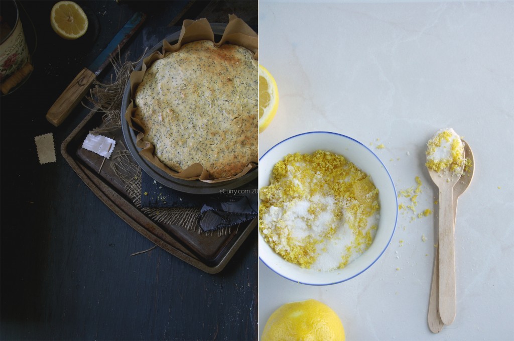 Lemon Poppy Seed Cake Diptych 2