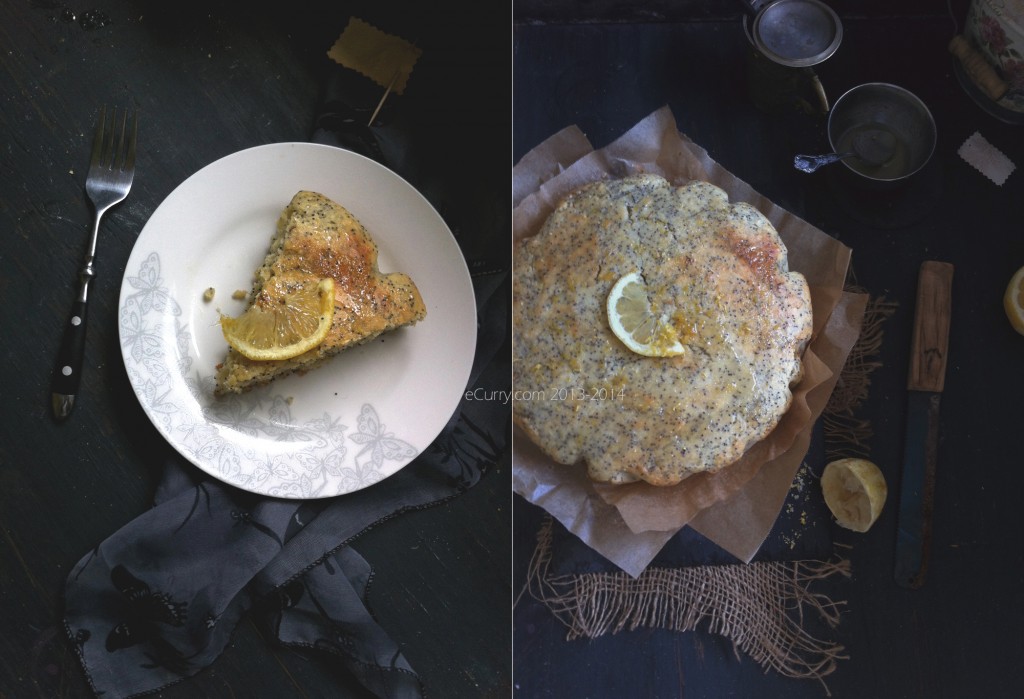 Lemon Poppy Seed Olive Oil Cake Diptych 1