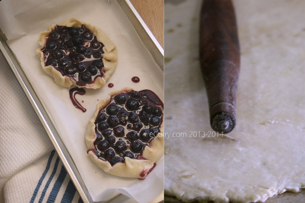 Summer Berry Galette Diptych 1