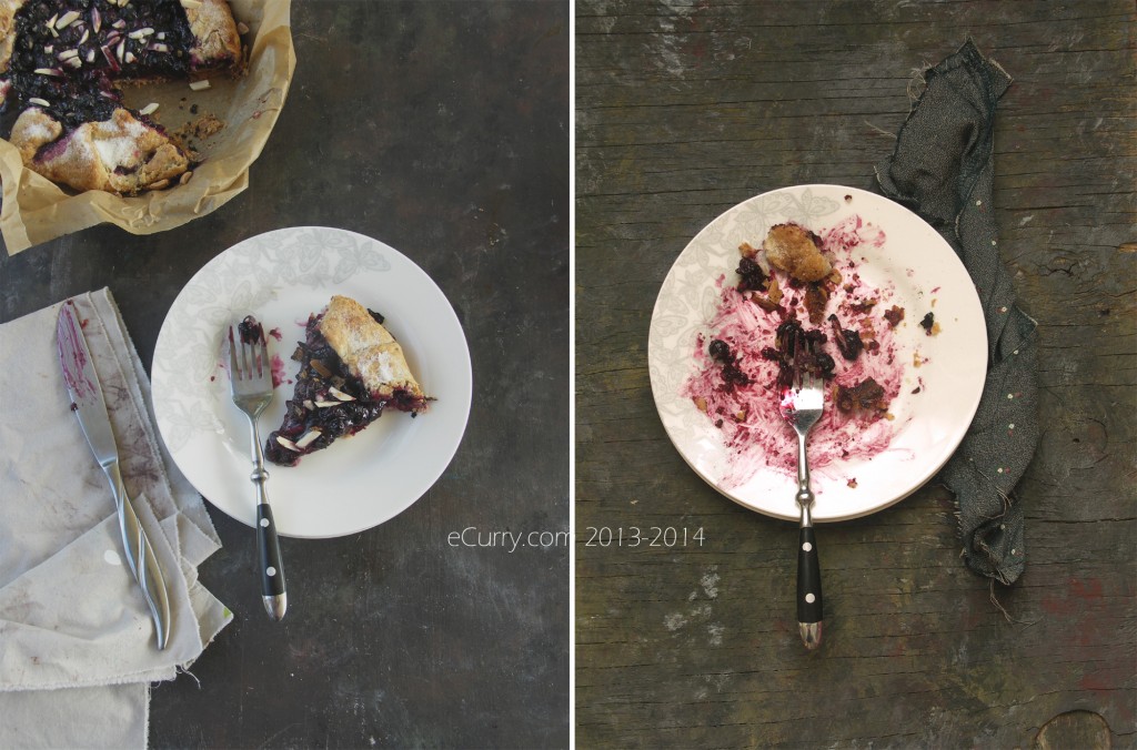 Summer Berry Galette Diptych 2