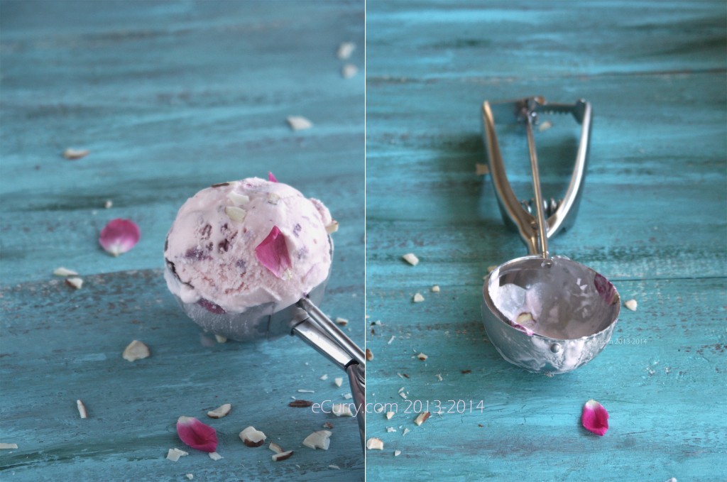 Rose Flavored Ice Cream Diptych 1