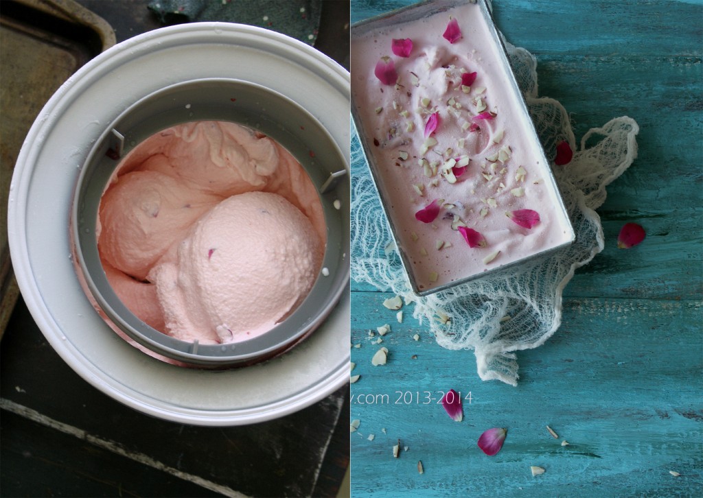 Rose Flavored Ice Cream Diptych 2