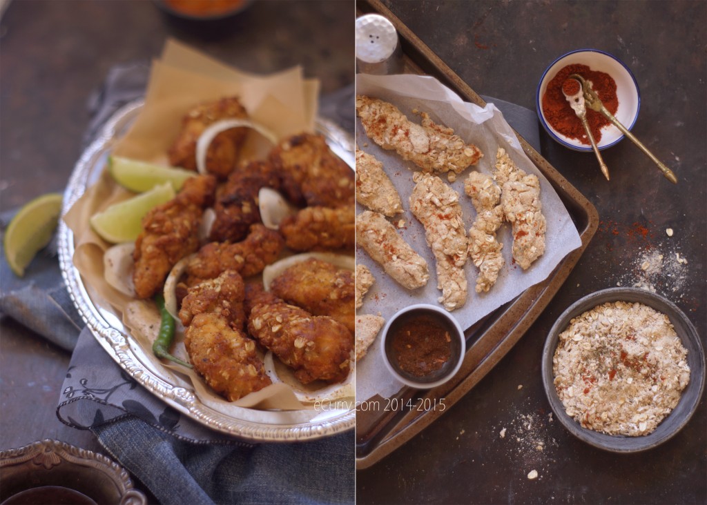 Chicken Strips Diptych 1