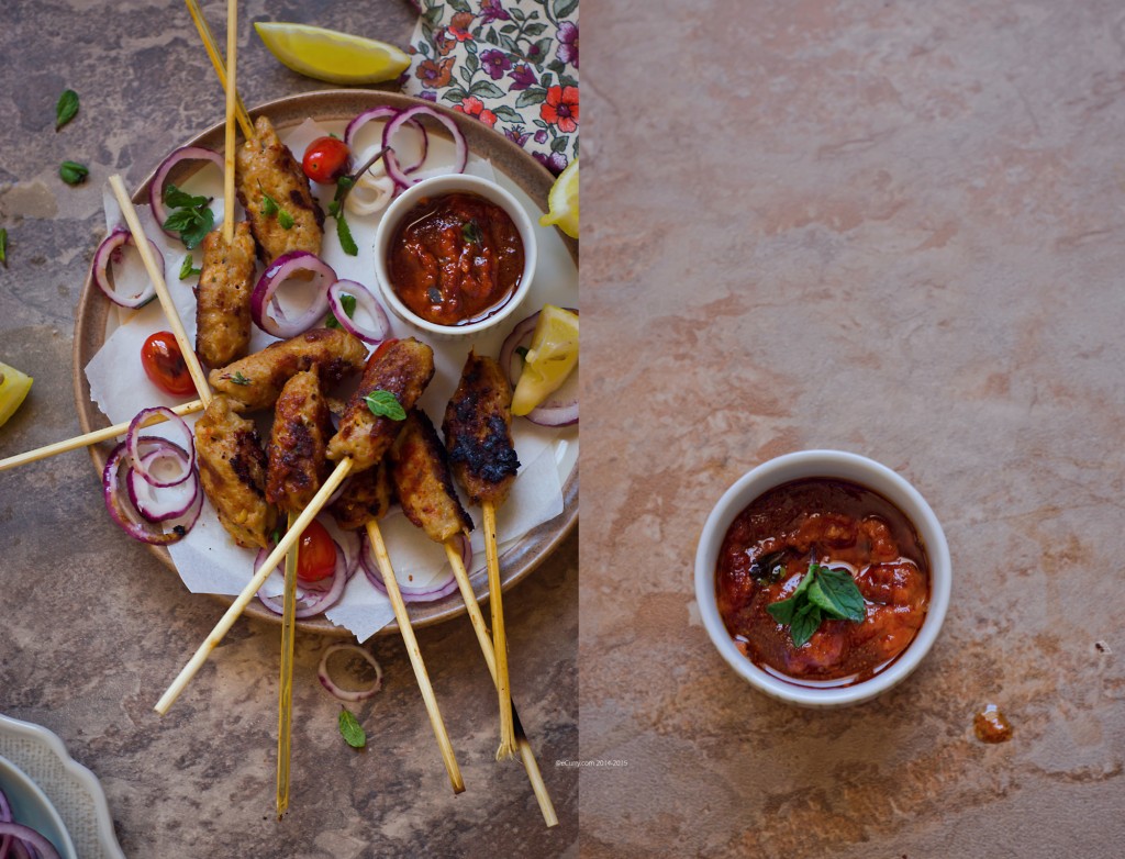 Harissa Marinated Kebab Diptych 1