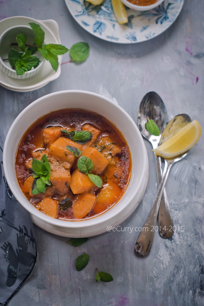 Butternut Squash with Harissa and Coconut Milk 3