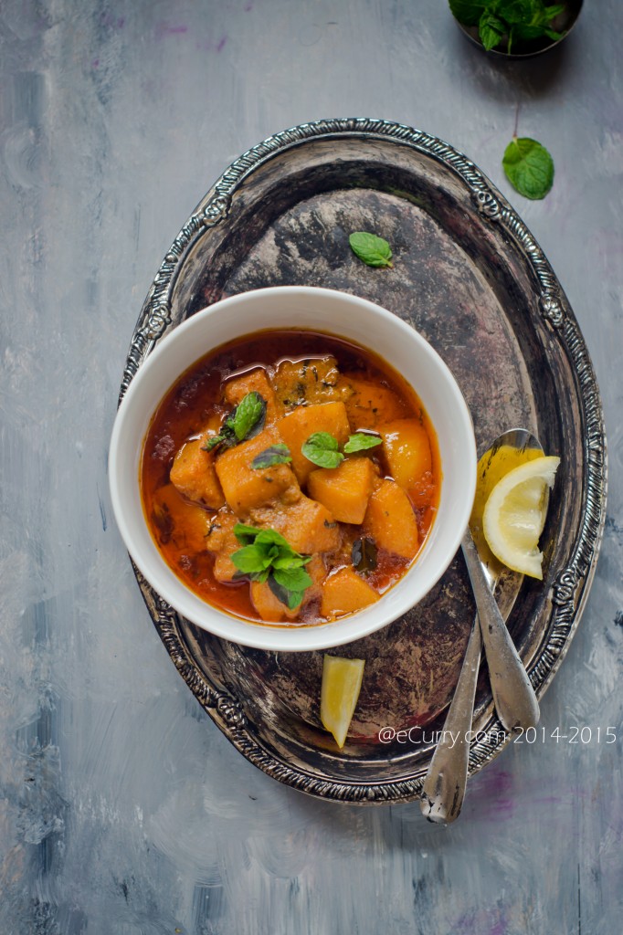 Butternut Squash with Harissa and Coconut Milk 5