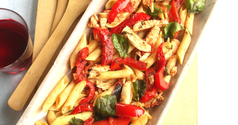 Chicken & Roasted Capsicum Pasta – for Hay Hay It’s Donna Day