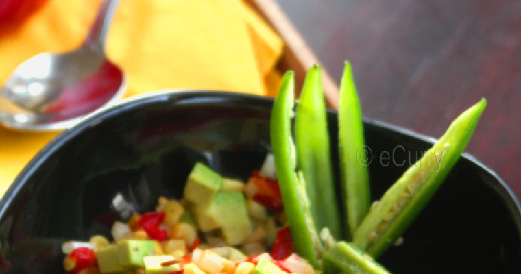 Avocado & Roasted Corn Salsa