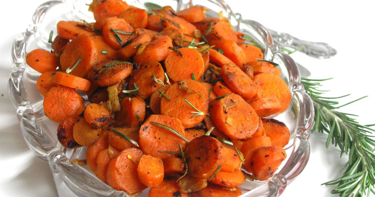 Herbed Carrots with Ginger Garlic Butter