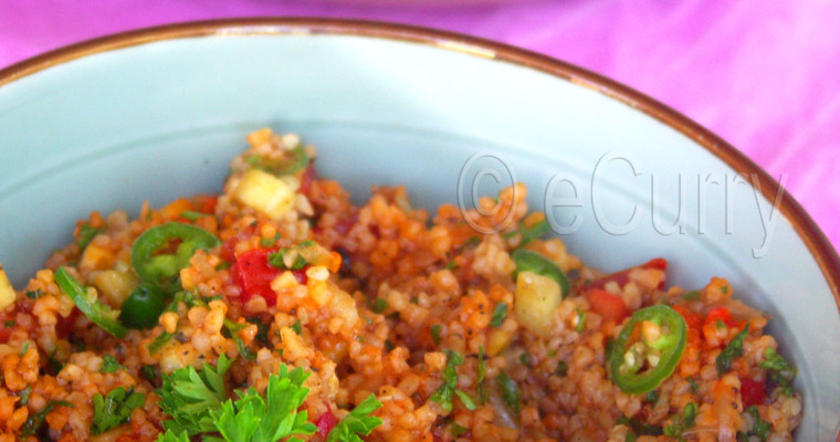 Kisir: Turkish Tabbouleh