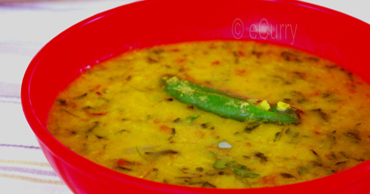 Methi Dal (Lentil Soup with Fenugreek)