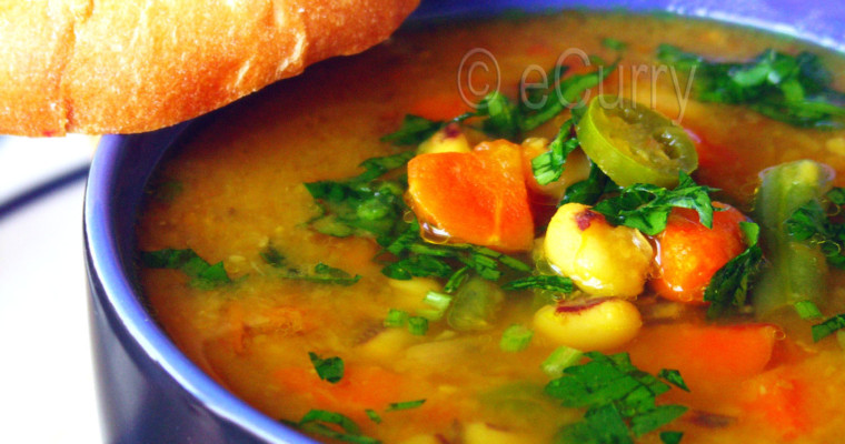 Red Lentil & Vegetable Soup