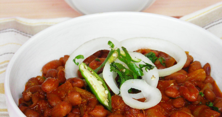 Curried Cranberry Beans