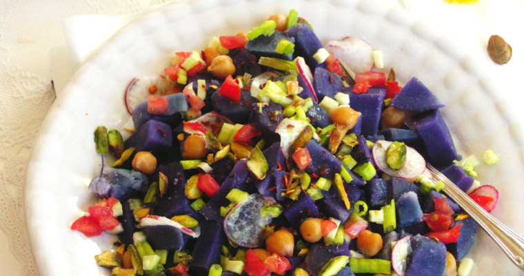 Purple Potato Salad