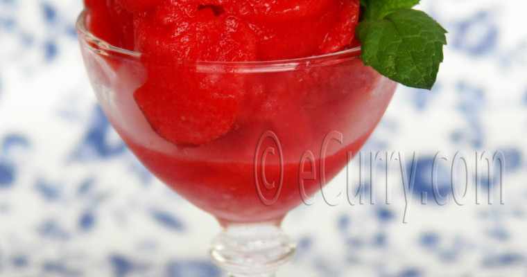 Strawberry Sorbet