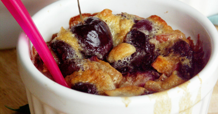 Cherry and Apricot Clafoutis