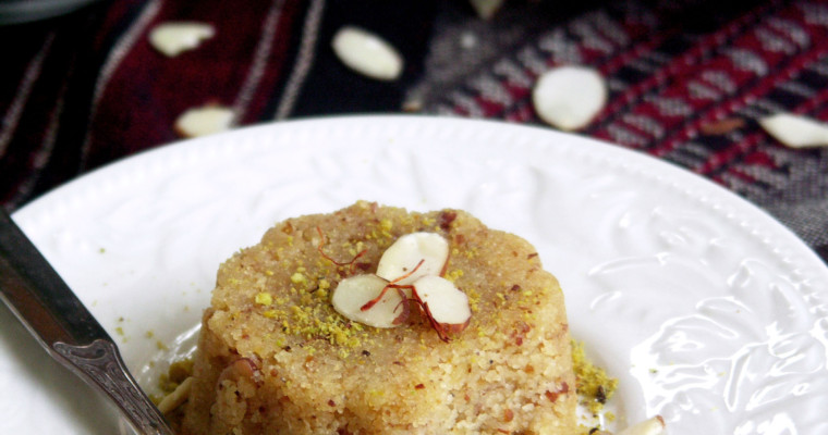 Semolina and Almond Halwa