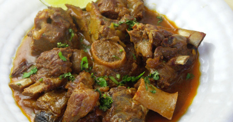 Bhuna Gosht/Spiced Braised Meat