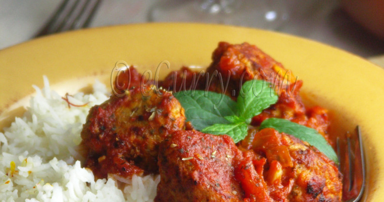 Daoud Basha – Meatballs with pine nuts in a rich tomato sauce