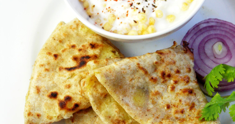 Aloo Parantha – Potato Stuffed Flatbread