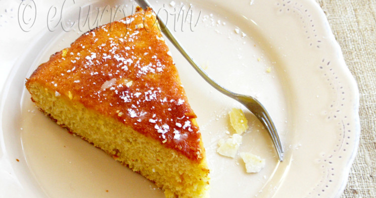 Pineapple Orange Ginger Cake