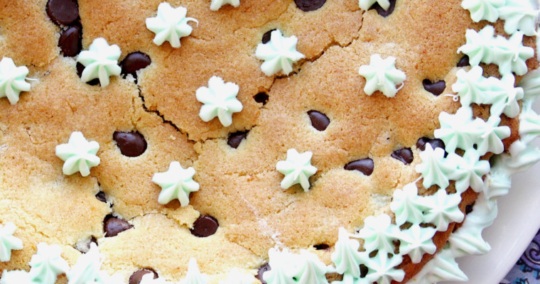 Chocolate Chip Cookie Cake