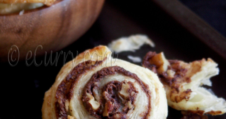 Nutty Nutella Swirls