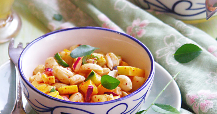 Peanut, Mango and Cucumber Salad