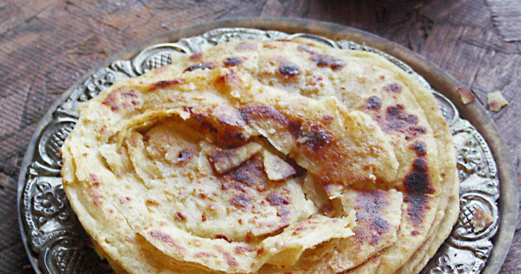 Lachha Paratha – Layered Griddle Cooked Flatbread