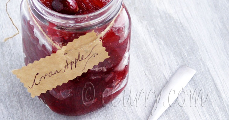 Spiced Cranberry Apple Jam/Chutney